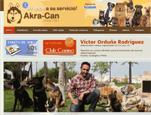 Tablet Screenshot of akra-can.es